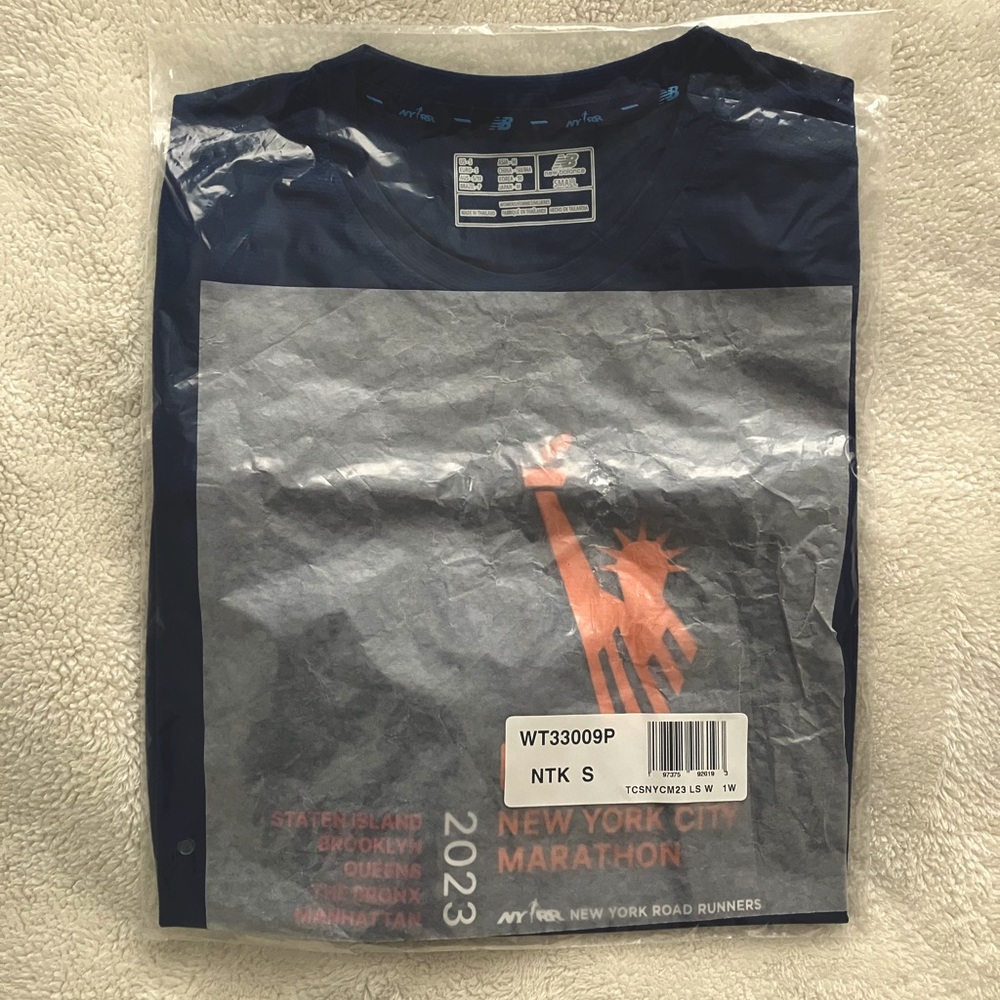 2023 TCS New York City Marathon New Balance Long Sleeves